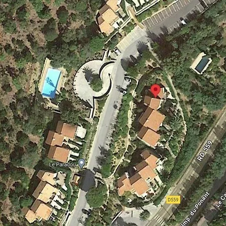 דירה T2 Avec Piscine, Parking, Terrasse Et Vue Au - Fr-1-100-331 Le Rayol-Canadel-sur-Mer